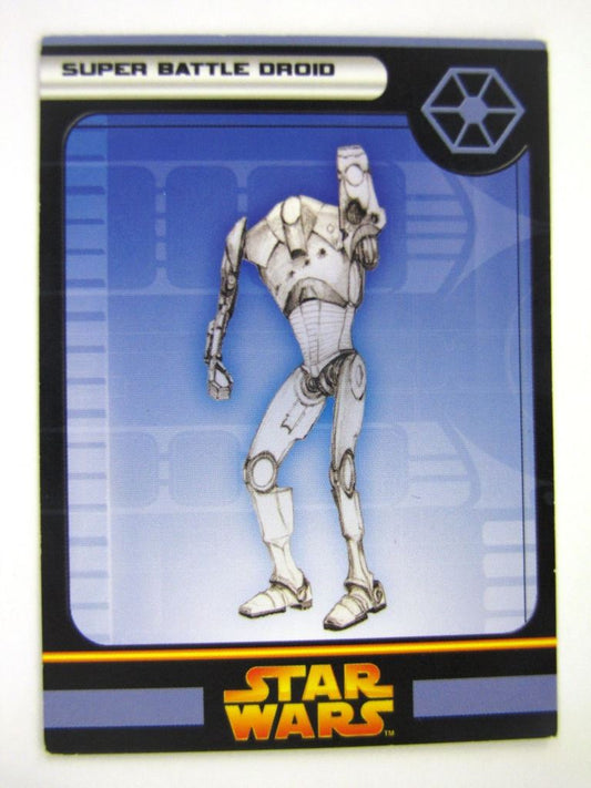 Star Wars Miniature Spare Cards: SUPER BATTLE DROID # 11C18