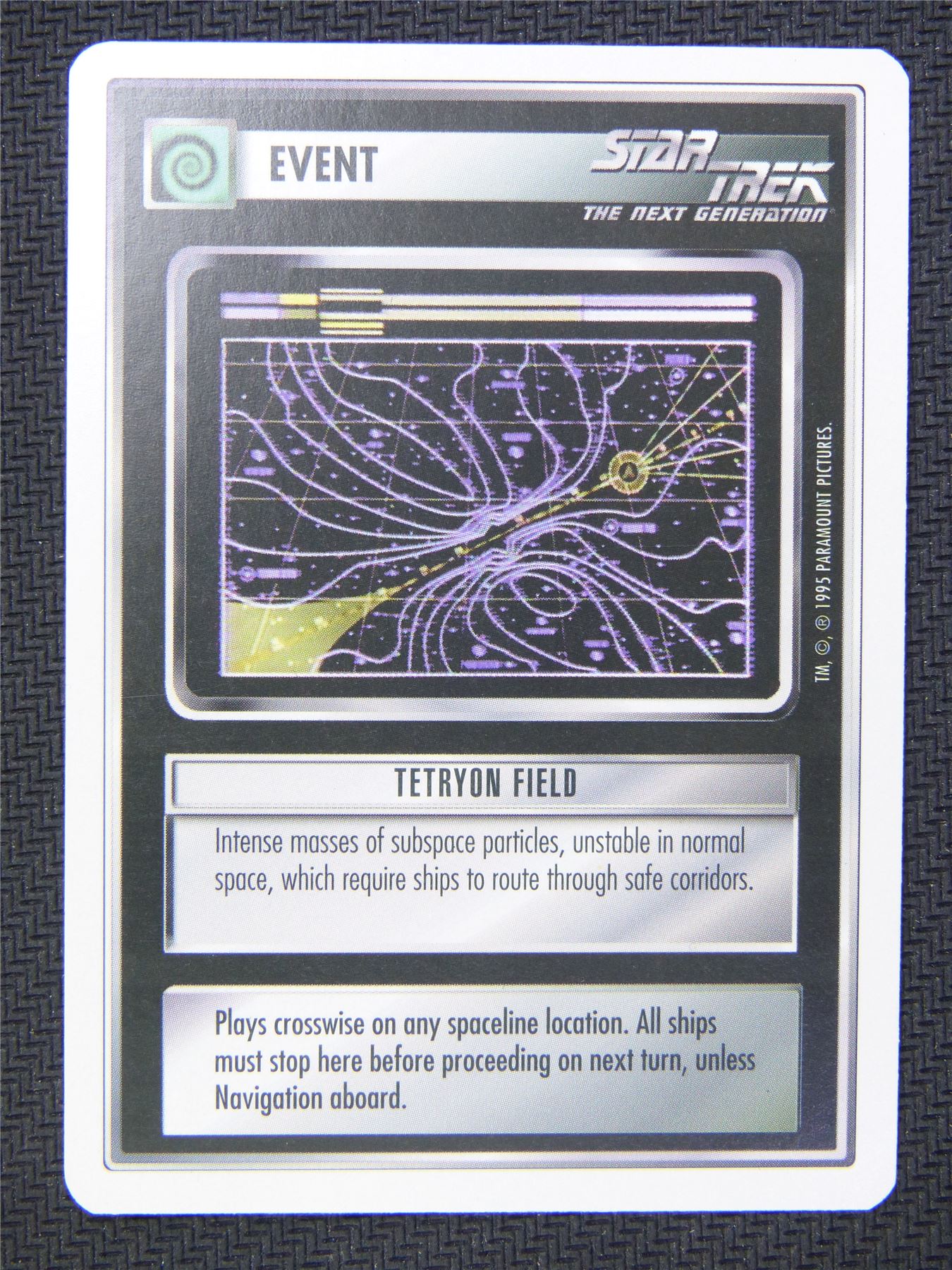 Event Tetryon Field - Star Trek CCG Next Gen #4WG