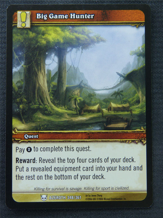 Big Game Hunter - Common - World Of Warcraft #1GX