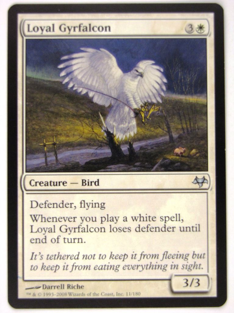 MTG Magic: The Gathering Cards: LOYAL GYRFALCON: EVE