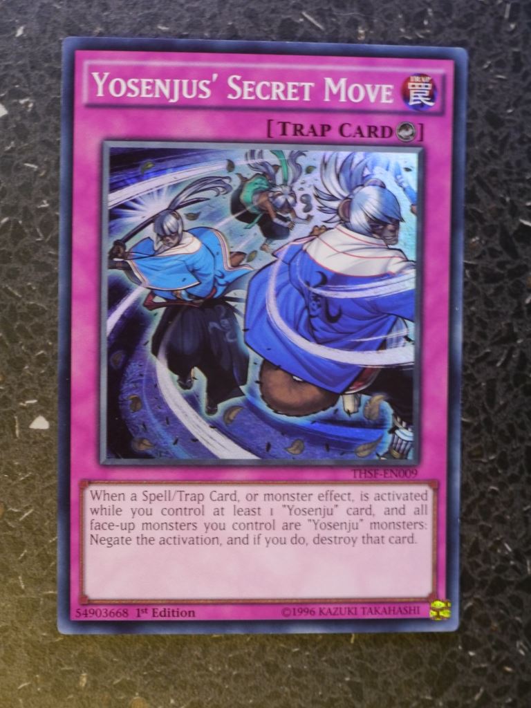 Yugioh Cards: YOSENJUS'  SECRET MOVE THSF SUPER RARE # 3F33