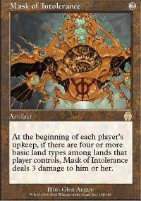 Mtg: Mask of Intolerance : Apocalypse