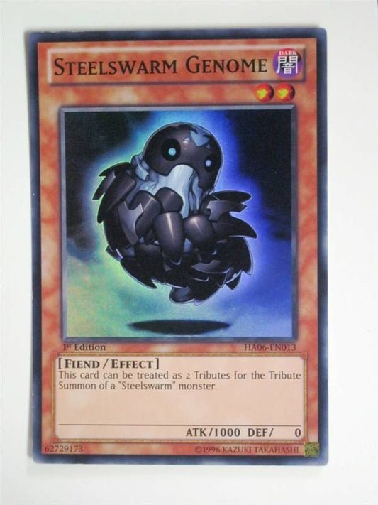 YUGIOH yu-gi-oh CCG - STEELSWARM GENOME HA06