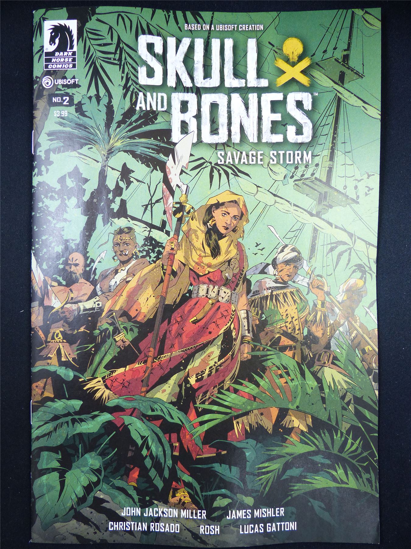 SKULL and Bones: Savage Storm #2 - Apr 2023 Dark Horse Comic #1A5