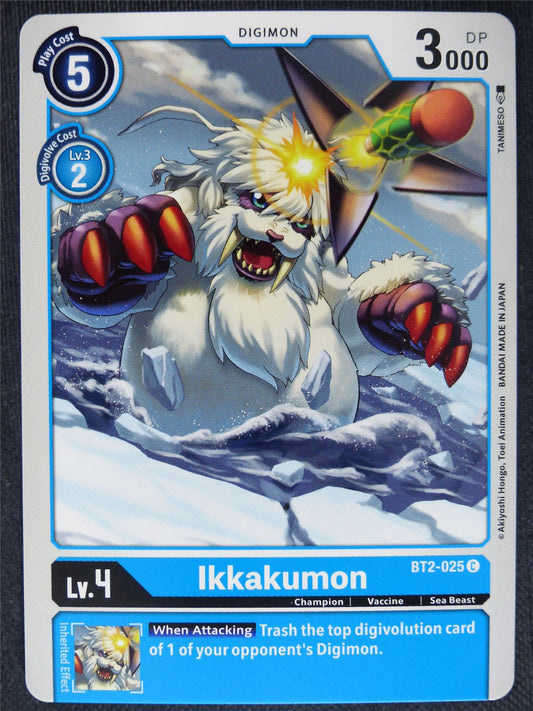 Ikkakumon BT2-025 C - Digimon Cards #W