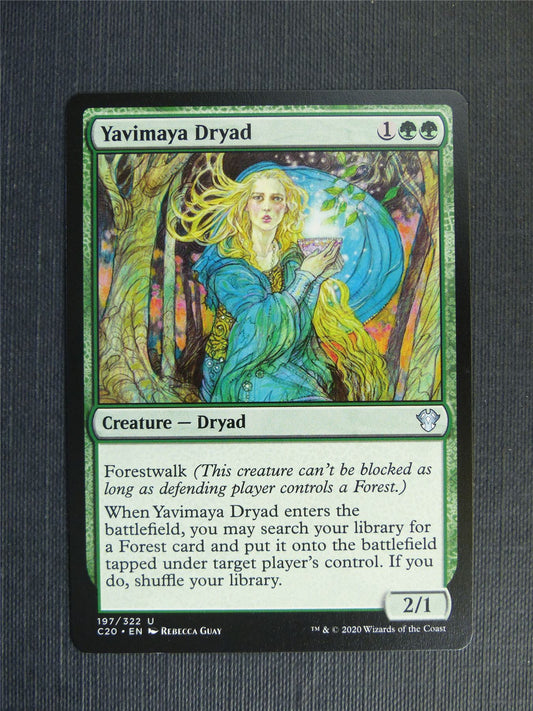 Yavimaya Dryad - C20 - Mtg Card