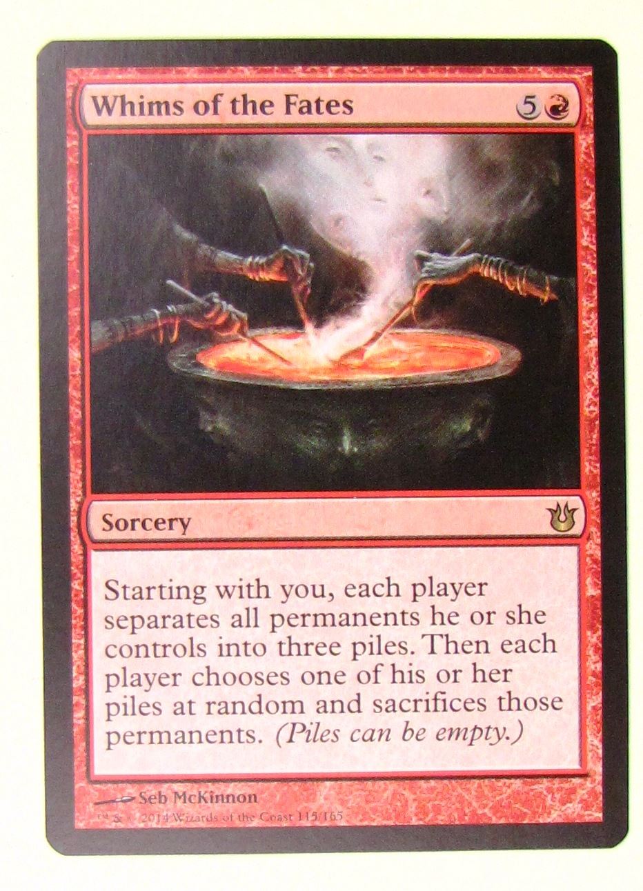 MTG Magic the Gathering Born of the Gods: Whims of the Fates