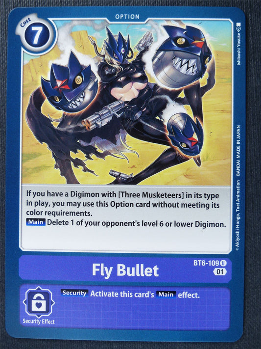 Fly Bullet BT6-109 U - Digimon Card #4JG