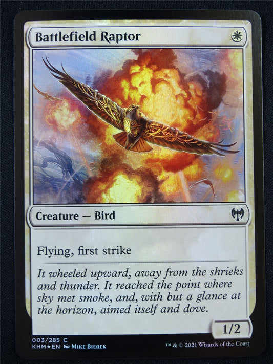 Battlefield Raptor Foil - Mtg Card #1ML