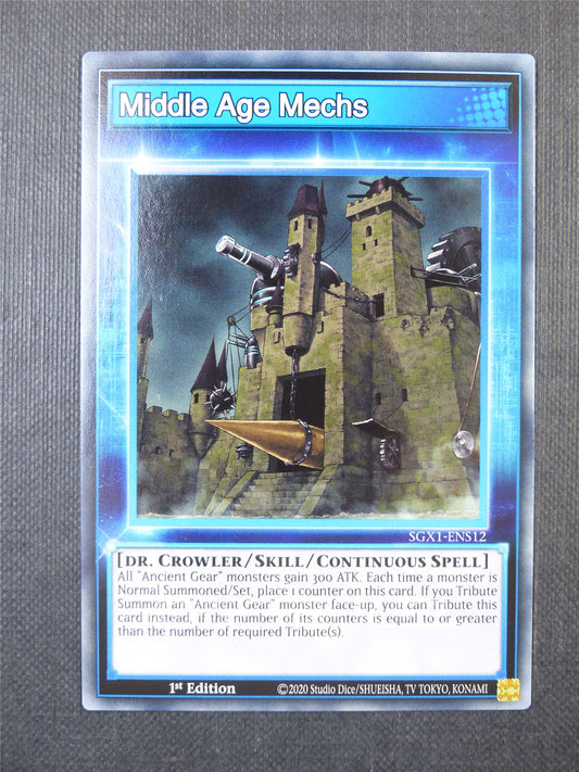 Middle Age Mechs SGX1 - 1st ed Yugioh Card #9S3