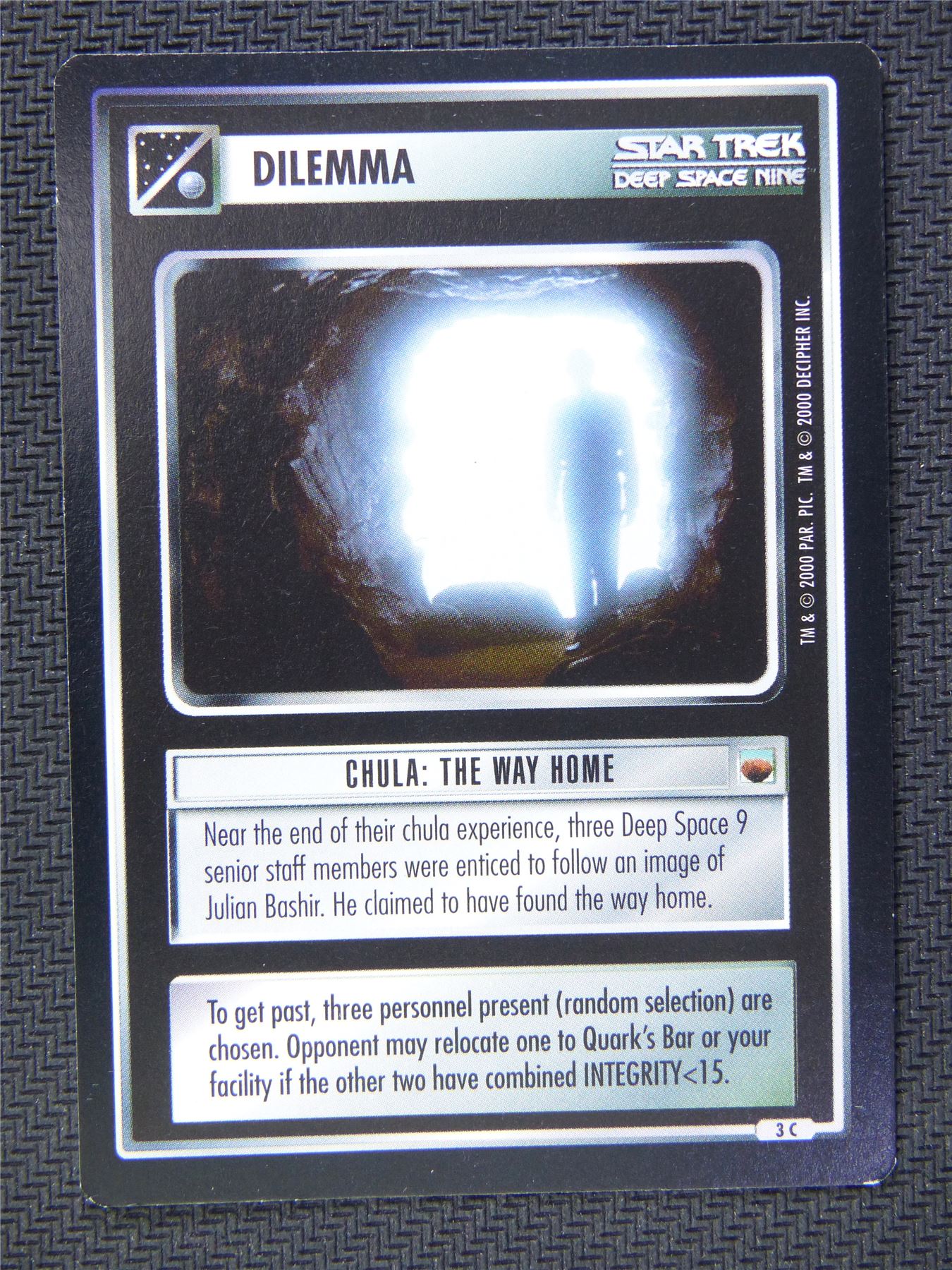 Dilemma Chula The Way Home - Star Trek CCG Deep Space Nine #57E