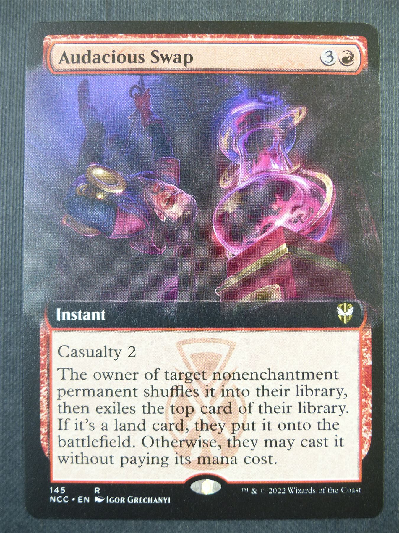 Audacious Swap Extended Art - Mtg Card #3KT