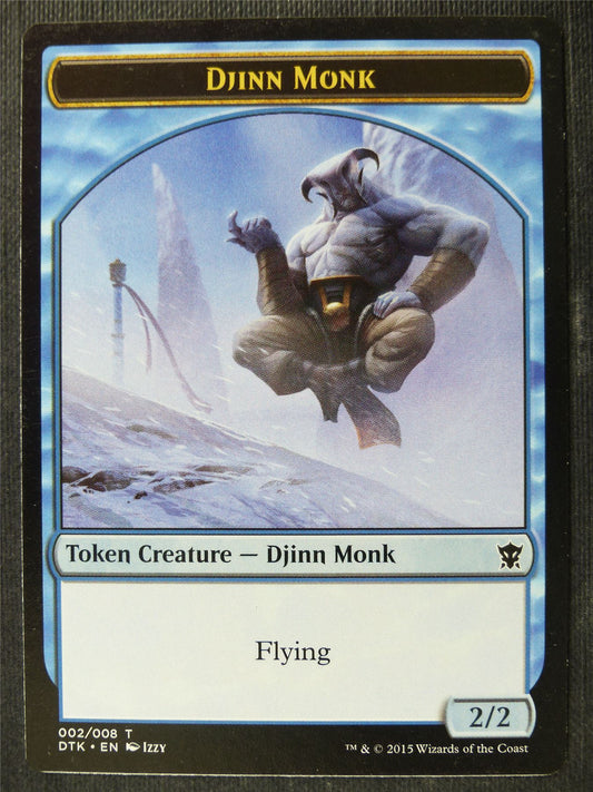 Djinn Monk Token - Mtg Card #3ZA