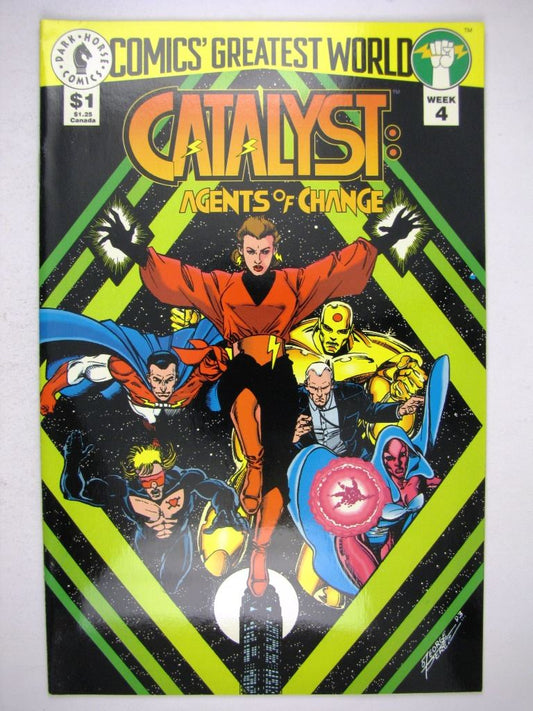 Dark Horse Comics: CATALYST: AGENTS OF CHANGE AUGUST 1993 # 21E95