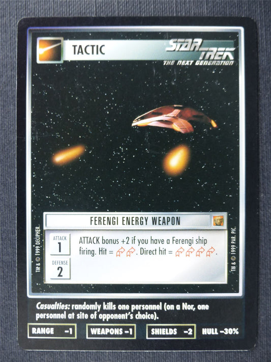 Ferengi Energy Weapon - NG - Star Trek Cards #Y2