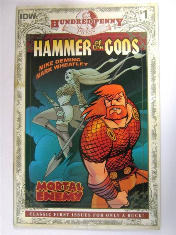 Comics: IDW - HAMMER OF THE GODS #1