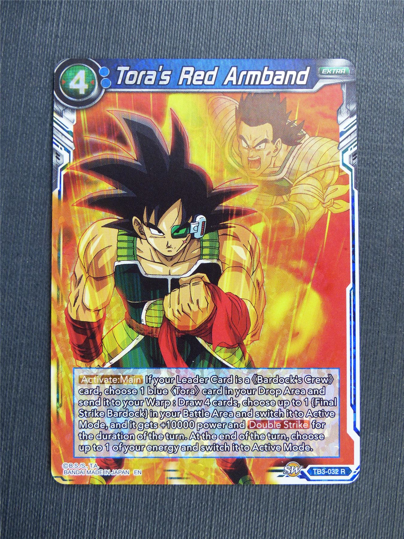Tora's Red Armband R - Dragon Ball Super Cards #4N3