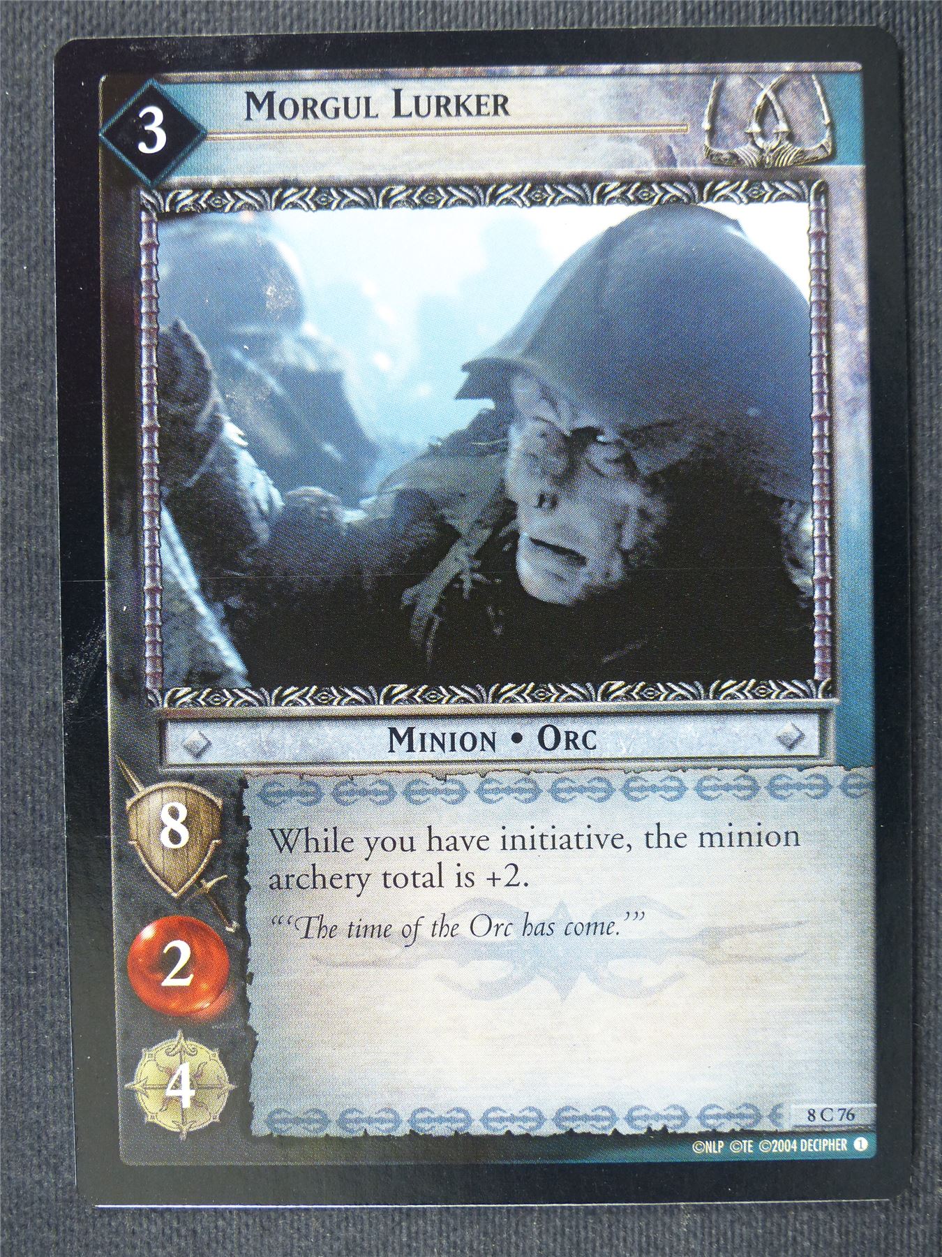 Morgul Lurker 8 C 76 - LotR Cards #3KO