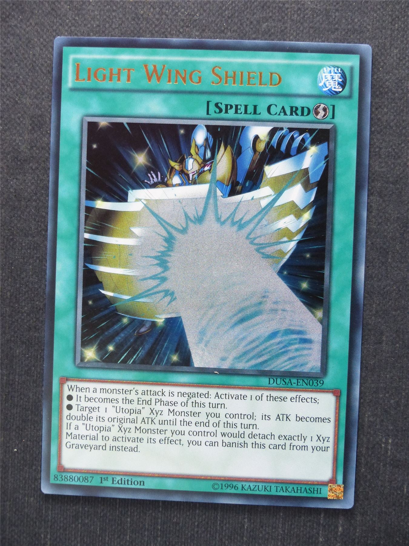 Light Wing Shield DUSA Ultra Rare - 1st ed - Yugioh Cards #M6