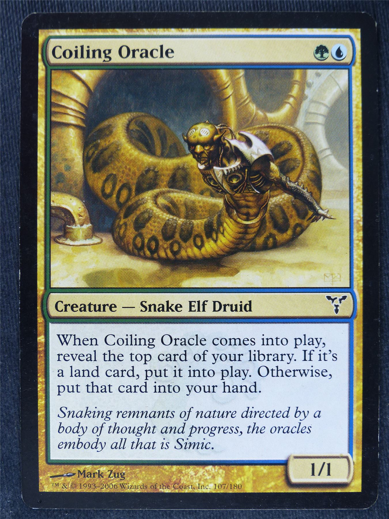 Coiling Oracle - Mtg Magic Cards #1HL