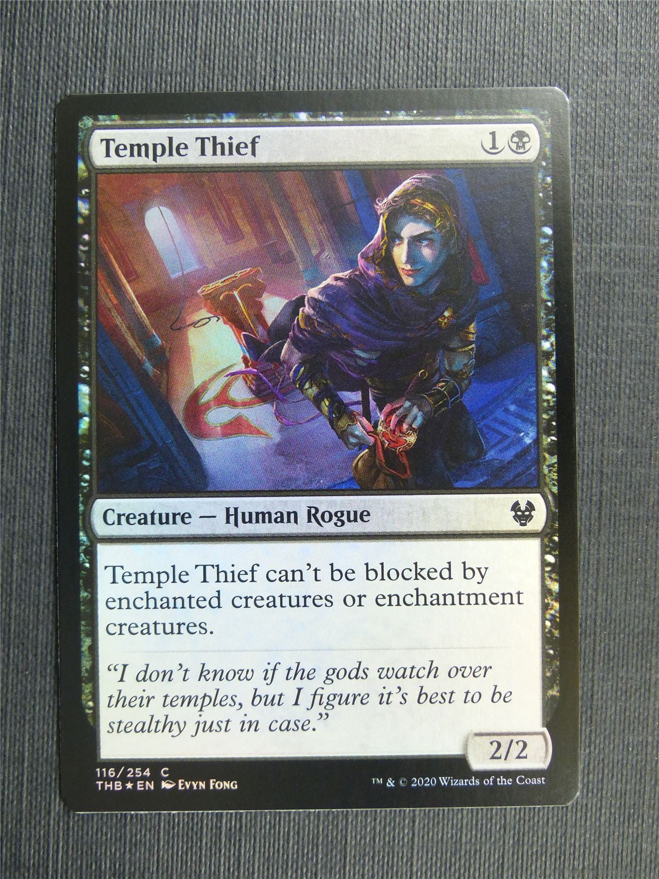 Temple Thief Foil - Theros Collector Ed - Mtg Magic Cards #3M9