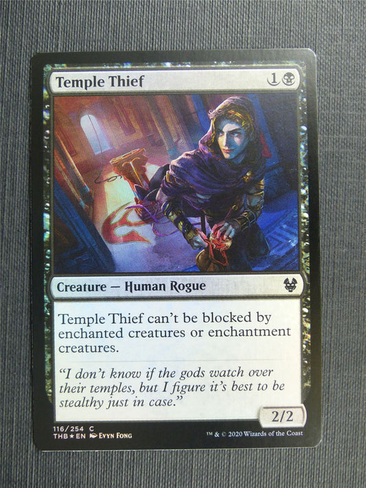 Temple Thief Foil - Theros Collector Ed - Mtg Magic Cards #3M9