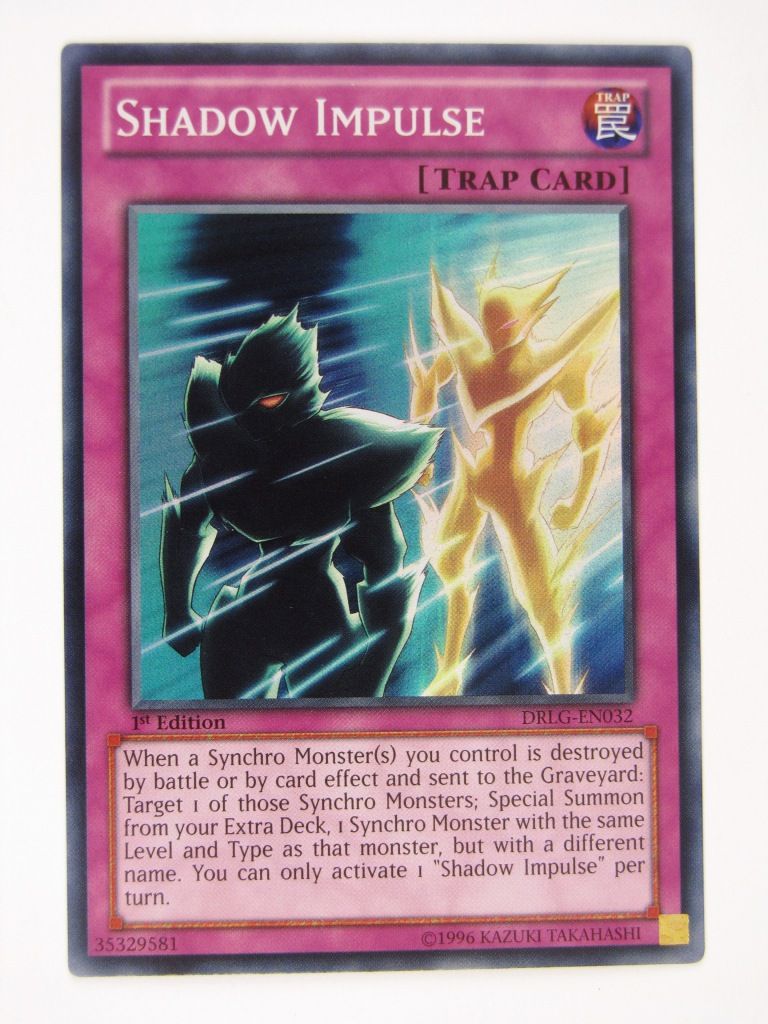 Yugioh Cards: SHADOW IMPULSE DRLG: Dragons of Legend 1st Ed