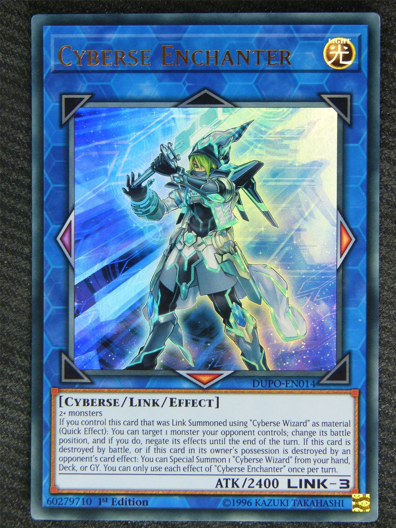 Cyberse Enchanter DUPO Ultra Rare - 1st ed - Yugioh Card #7ZS