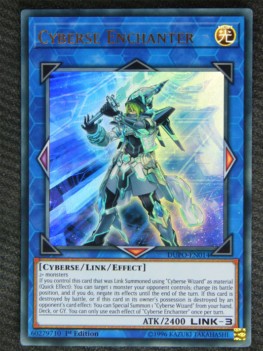 Cyberse Enchanter DUPO Ultra Rare - 1st ed - Yugioh Card #7ZS