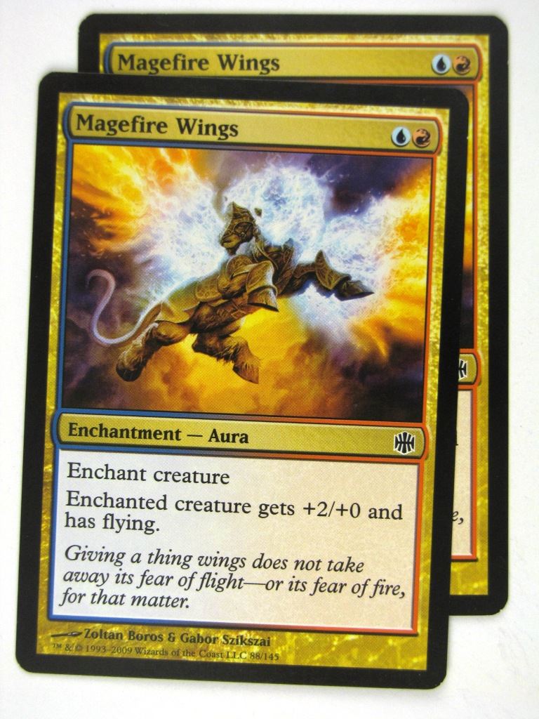 MTG Magic Cards: MAGEFIRE WINGS x2 # 20C82