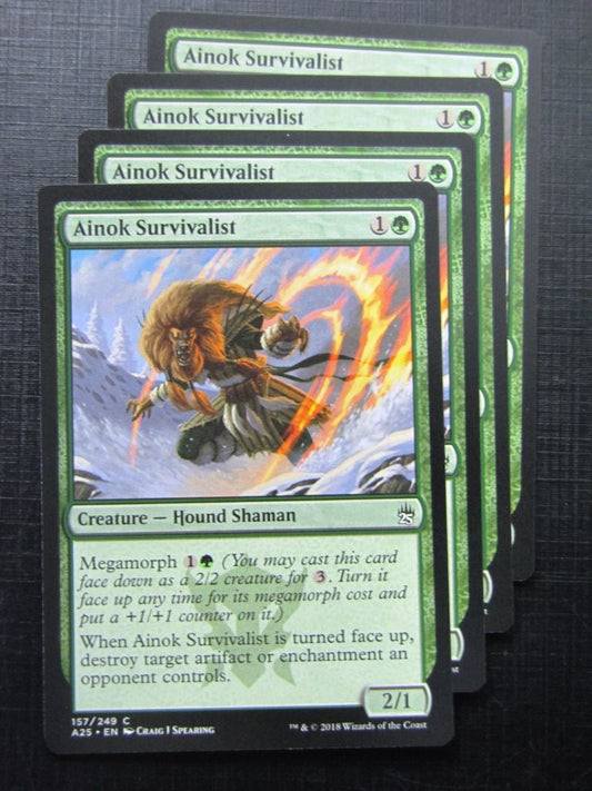 Ainok Survivalist x4 - Masters 25 - Mtg Card # 10B59