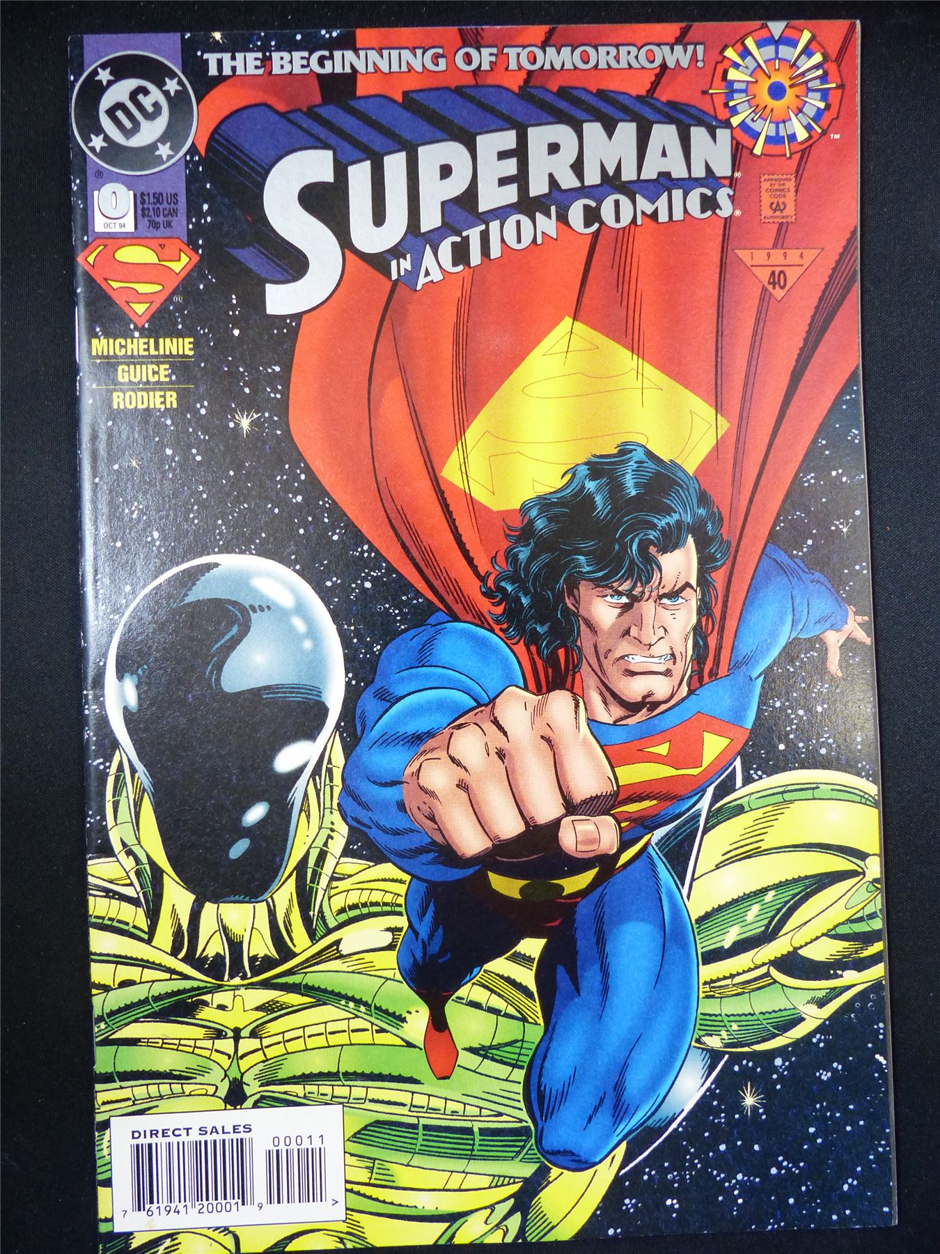 SUPERMAN in Action Comics #0 - DC Comic #2LA