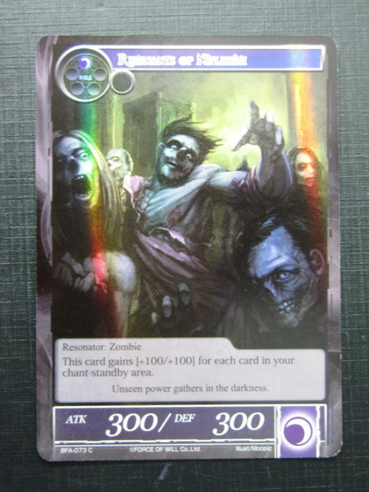 Force of Will Cards: REMNANTS OF NIFLHEIM FOIL # 18F87