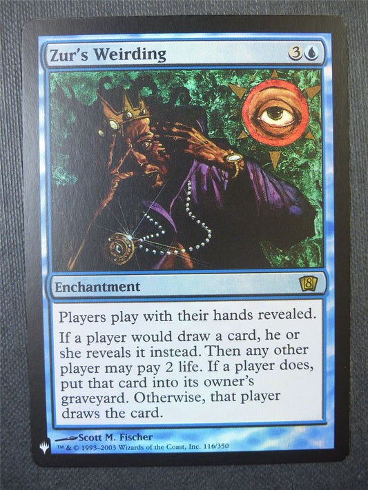 Zur's Weriding Foil - The List - Mtg Card #8AM