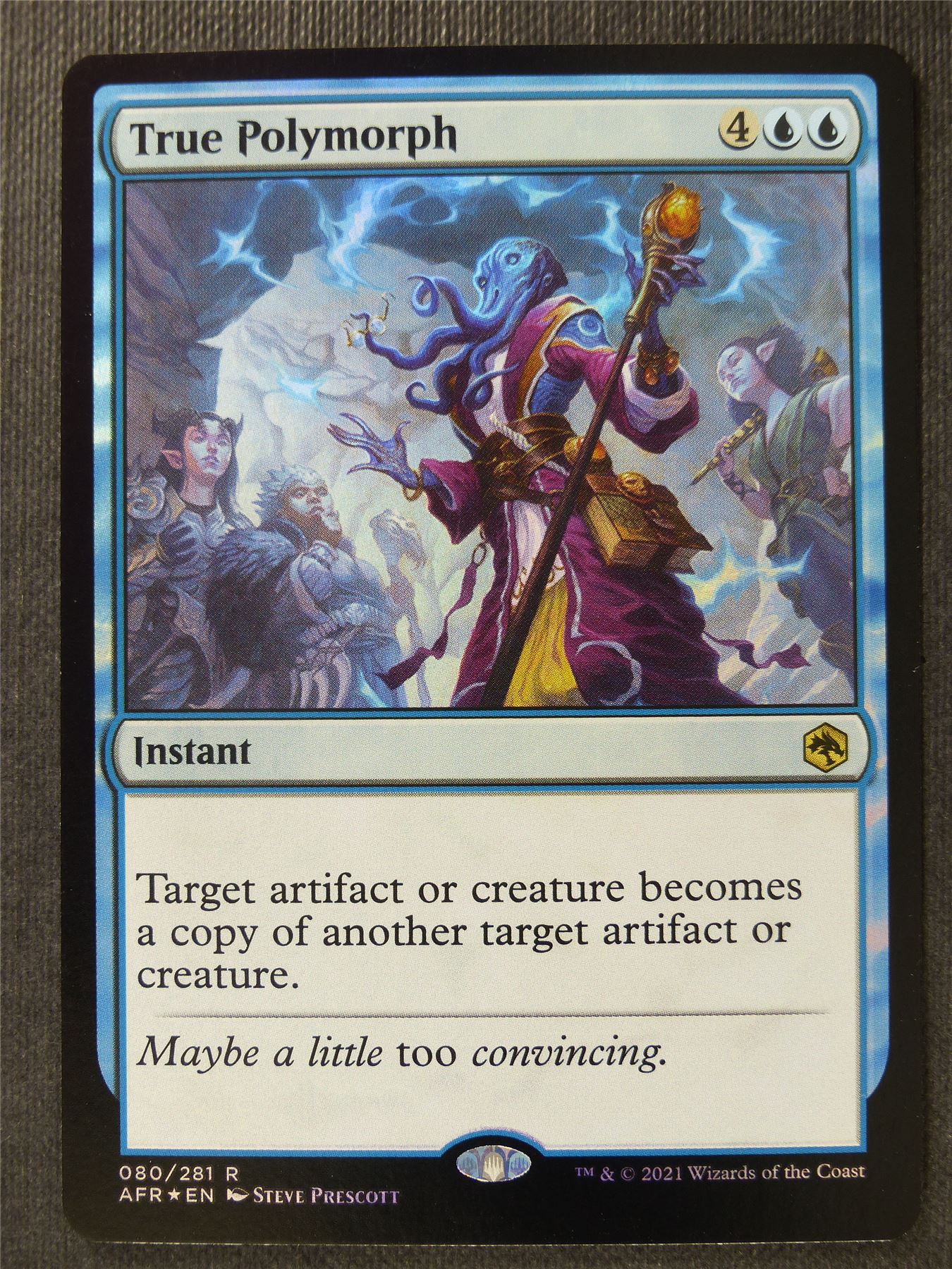 True Polymorph Foil - AFR - Mtg Card #29K