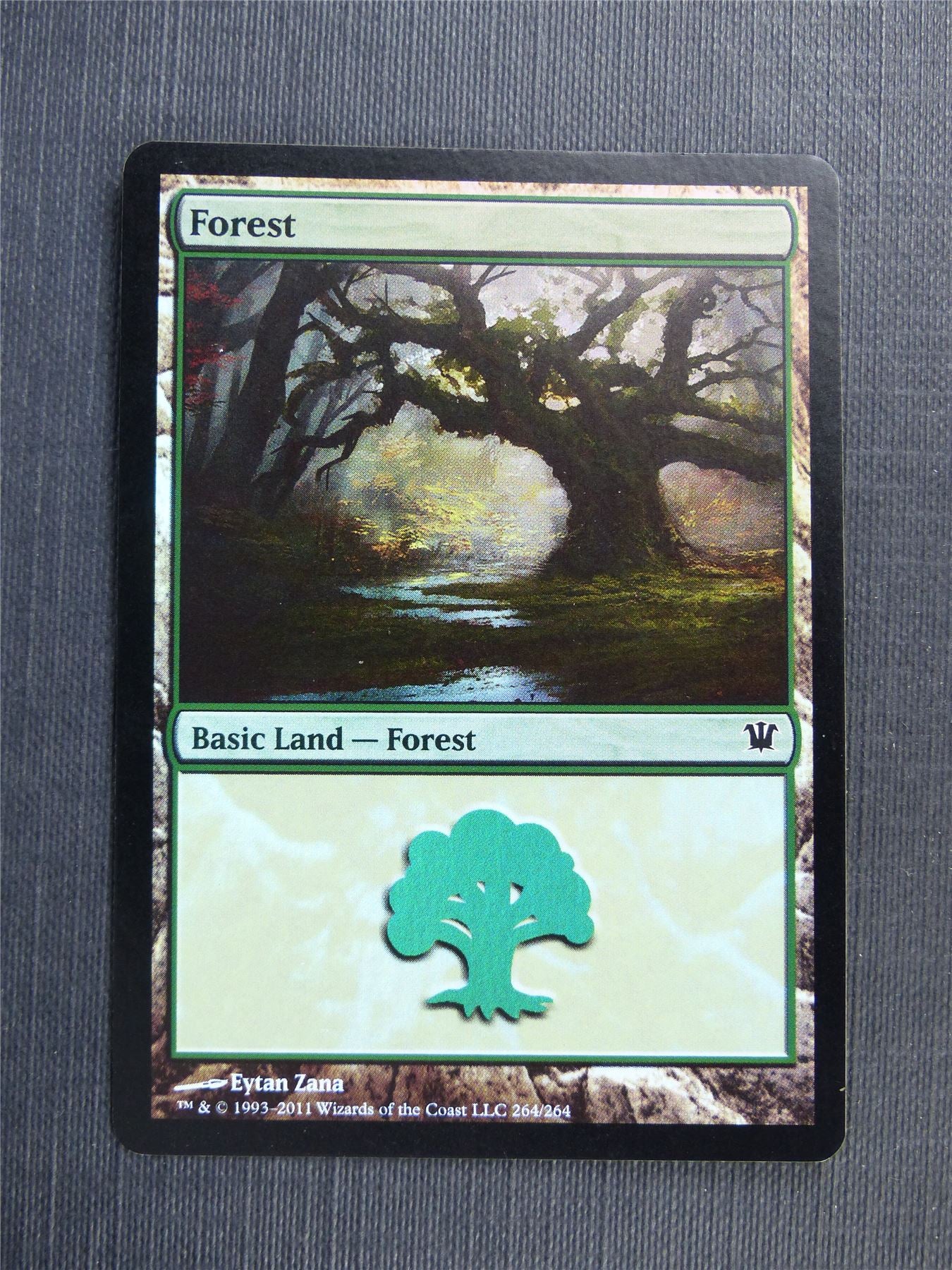 Forest 264/264 Foil - Mtg Magic Cards #52N