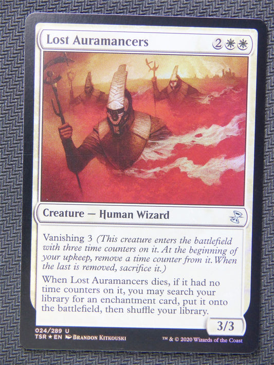 Lost Auramancers Foil - Mtg Card #4D6