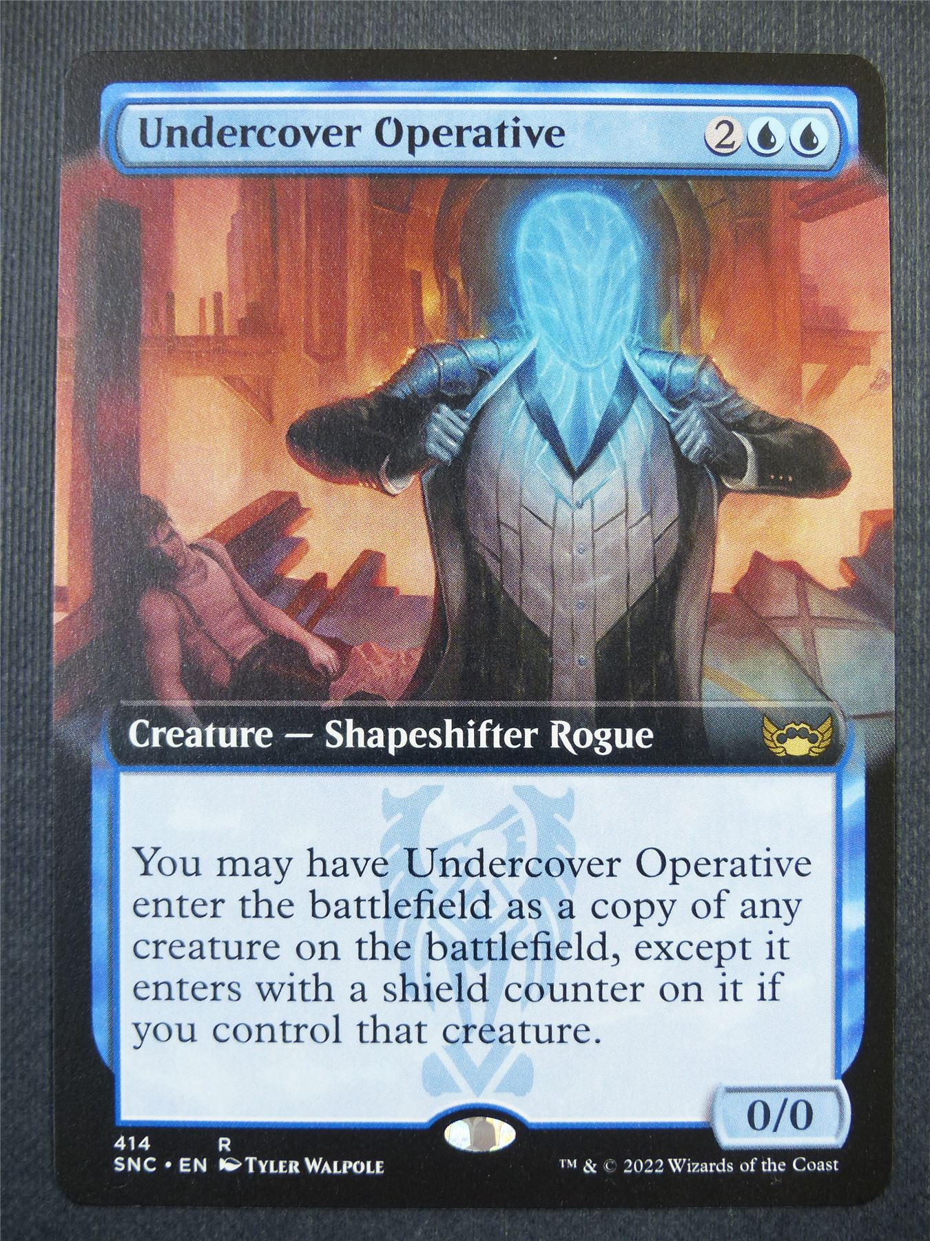 Updercover Operative Extended art - Mtg Card #3L1
