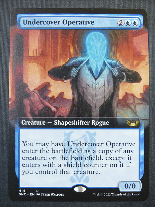 Updercover Operative Extended art - Mtg Card #3L1