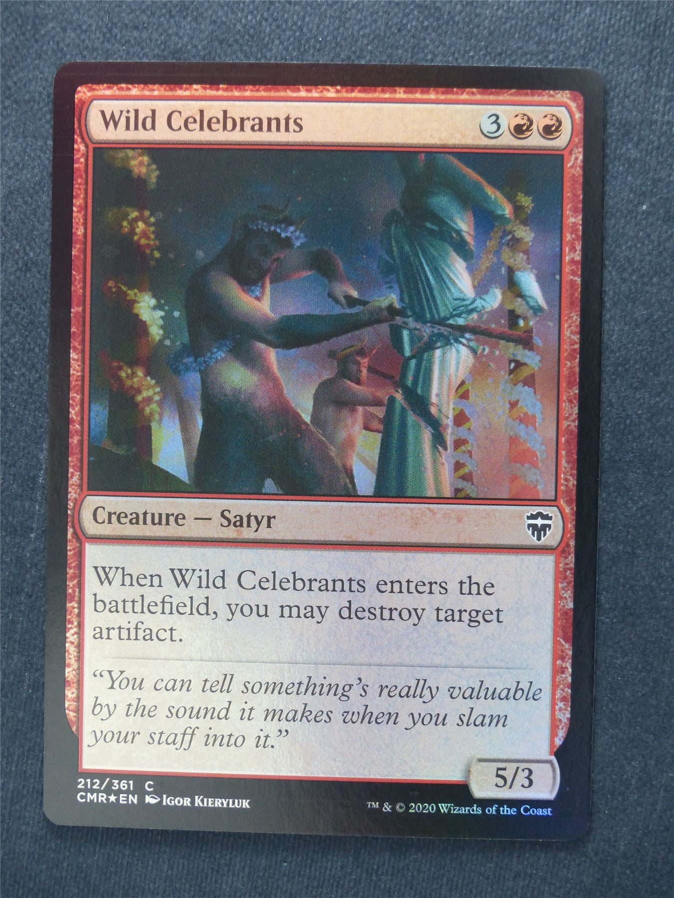 Wild Celebrants - Foil