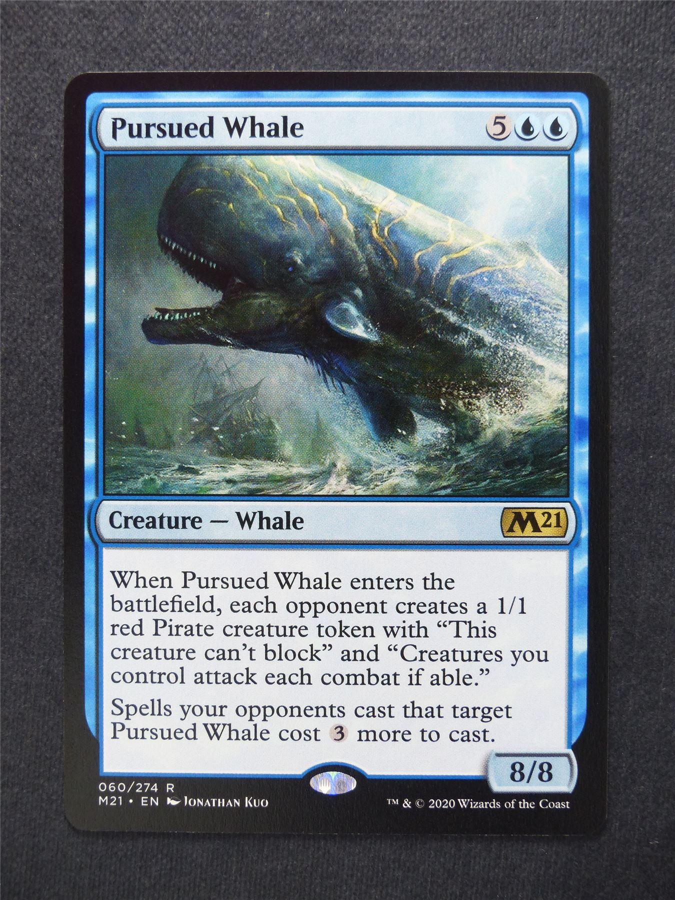 Pursued Whale - Mtg Magic Cards #9O