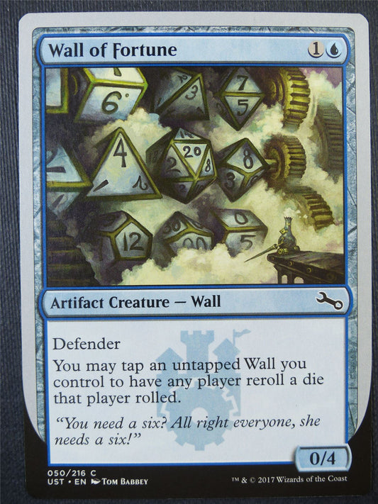 Wall of Fortune - Unstable - Mtg Card #5OF