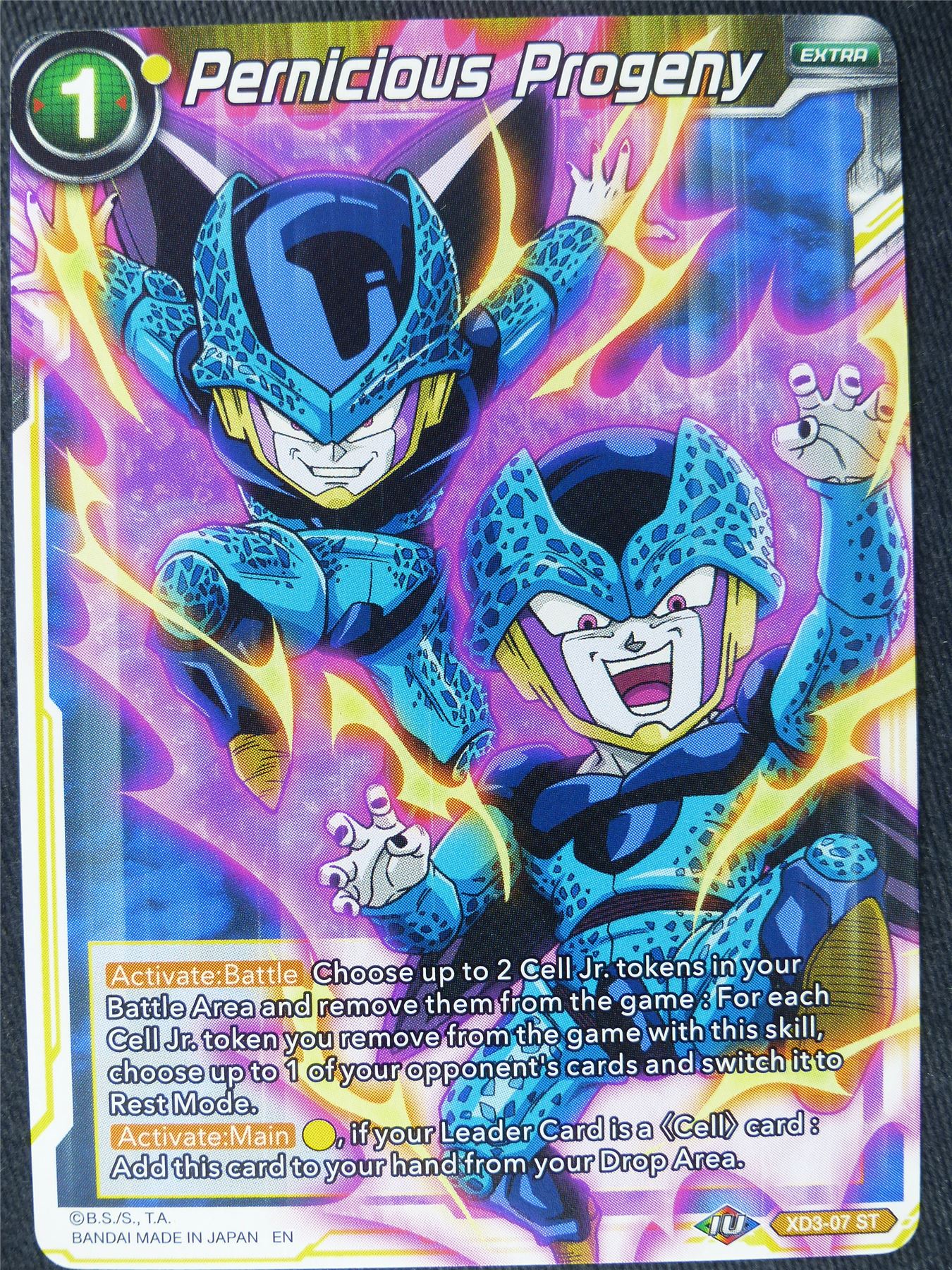 Pernicious Progeny ST - Dragon Ball Super Cards #JQ