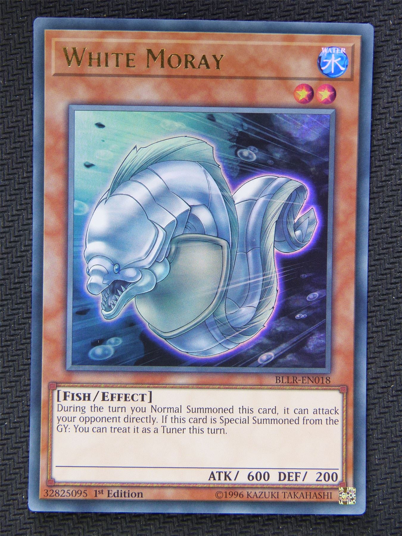 Yugioh Card - Ultra Rare - White Moray BLLR #607