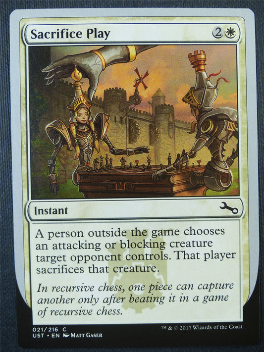 Sacrifice Play - Unstable - Mtg Card #5OV