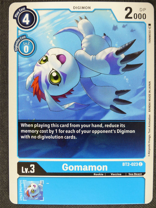 Gomamon BT2-023 C - Digimon Cards #S