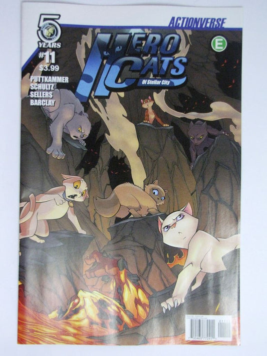 Action Lab Comics: HERO CATS OF STELLAR CITY #11 JULY 2016 # 11F71