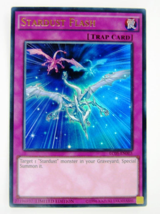 Yugioh Cards: STARDUST FLASH LC05 ULTRA RARE # 14I93