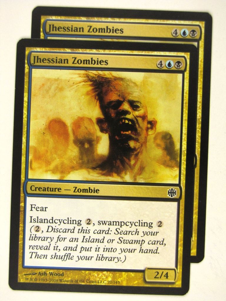 MTG Magic Cards: JHESSIAN ZOMBIES x2 # 20C78