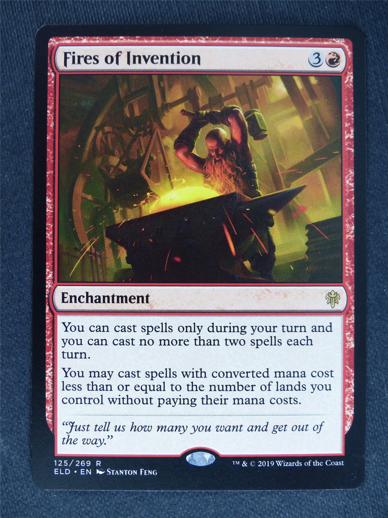 Fires of Invention - Mtg Mgic Cards #TX